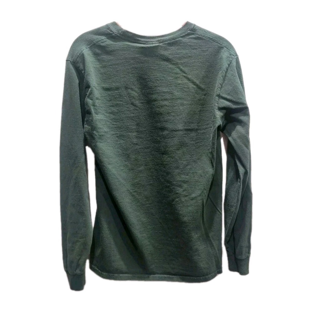 Doctor Who Dalek Graphic Long Sleeve Shirt Womens Small Green Sci Fi Tee - Picture 2 of 4